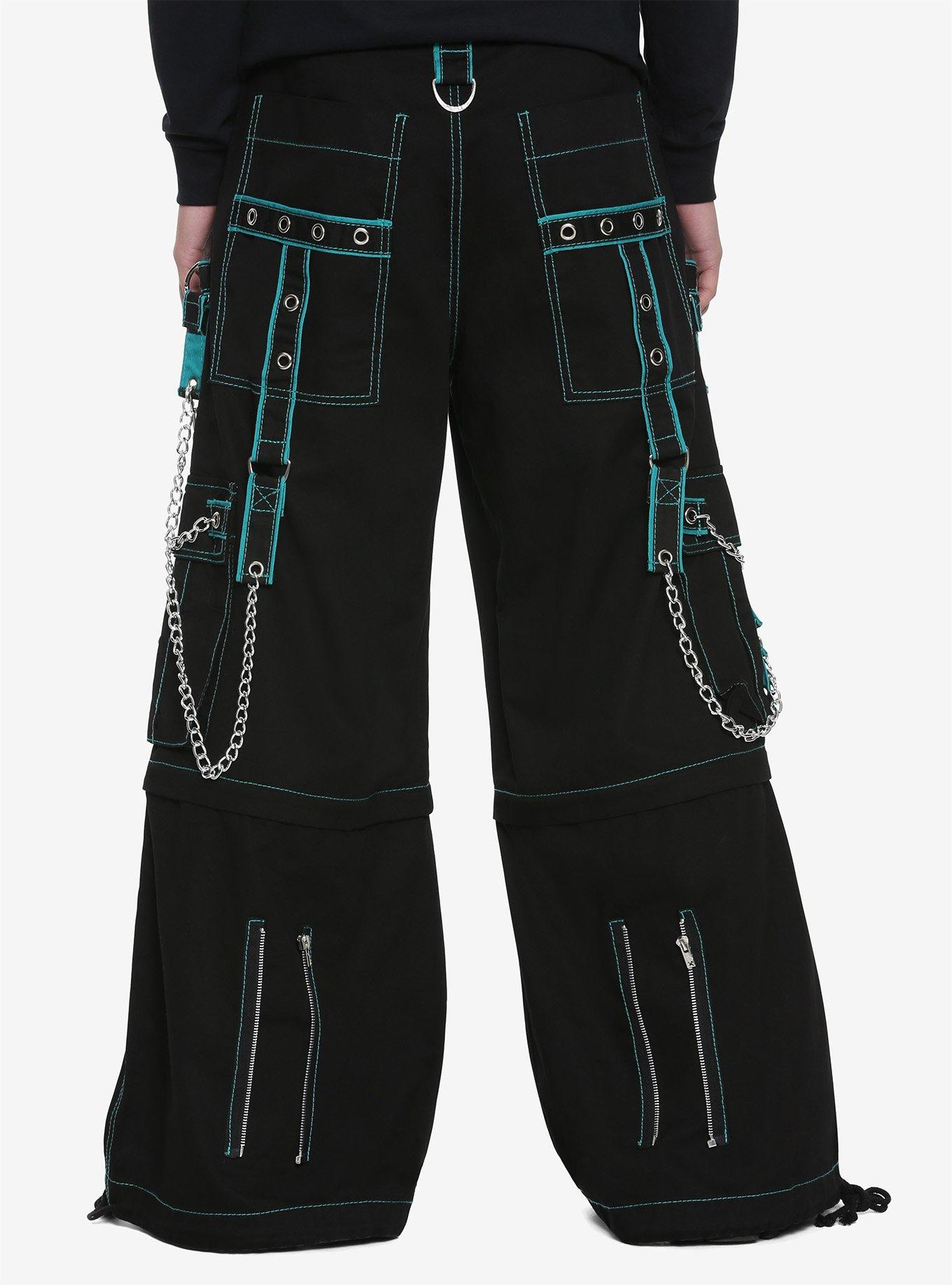 Tripp Black Step Chain Zip-Off Pants, Hot Topic