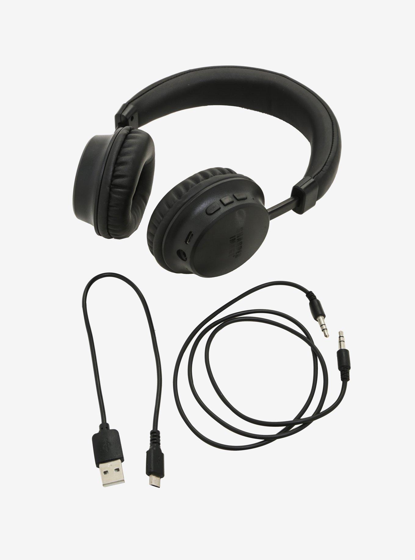 Black High-Performance Bluetooth Wireless Headphones, , alternate