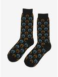Star Wars Rebel Allover Print Dress Socks - BoxLunch Exclusive, , alternate