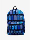 Doctor Who TARDIS Print Backpack, , alternate