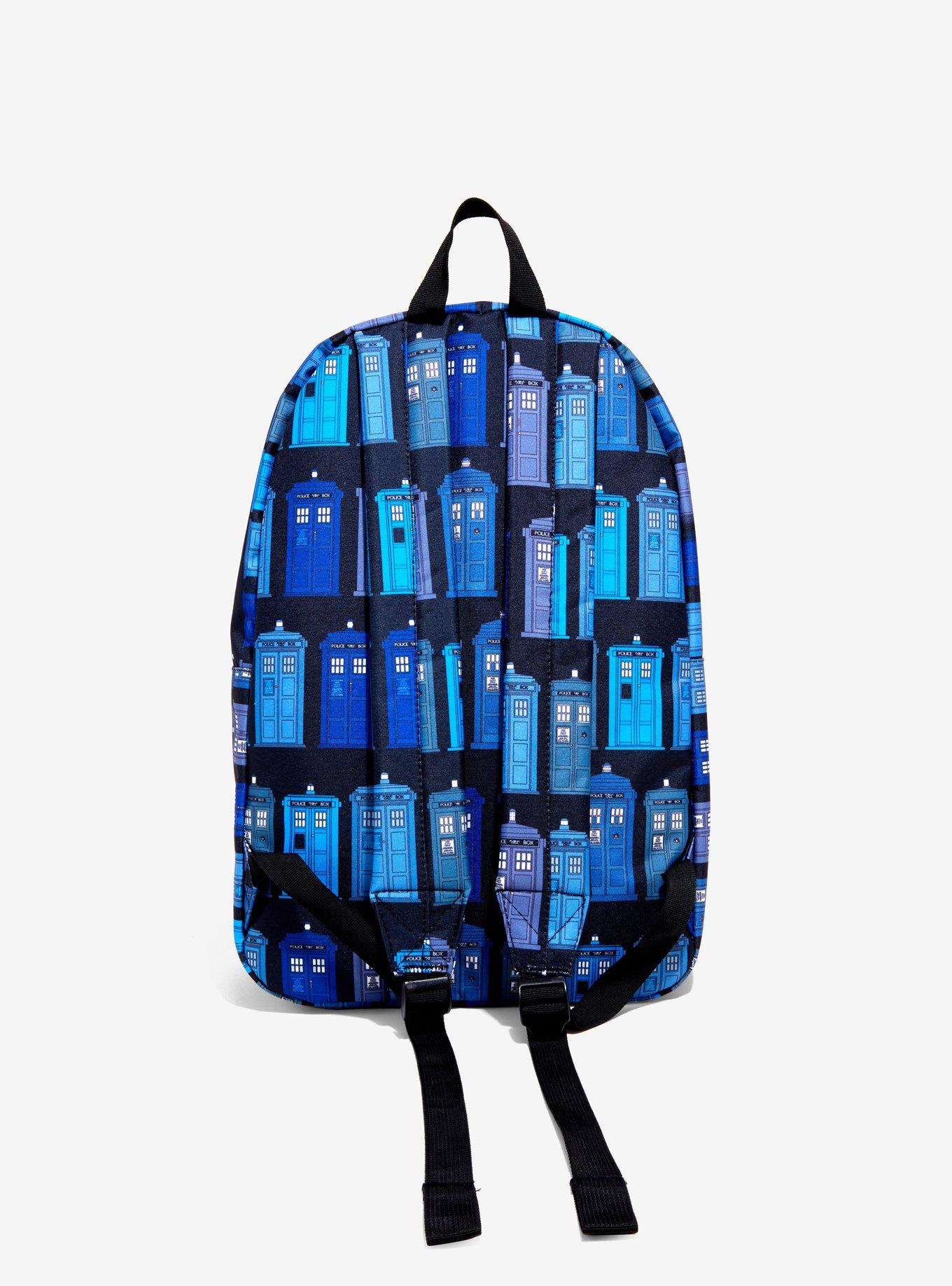 Doctor Who TARDIS Print Backpack, , alternate