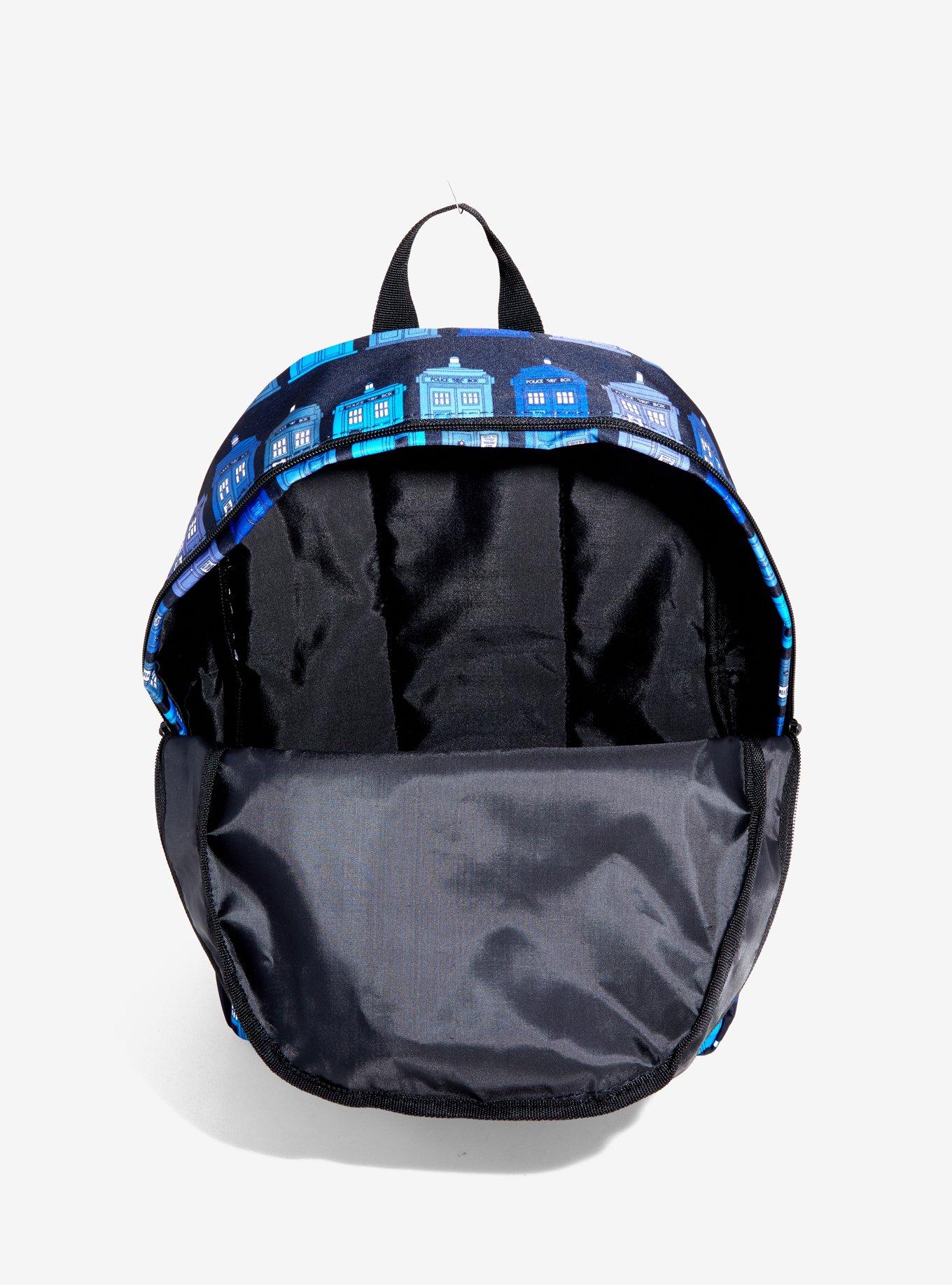 Doctor Who TARDIS Print Backpack, , alternate