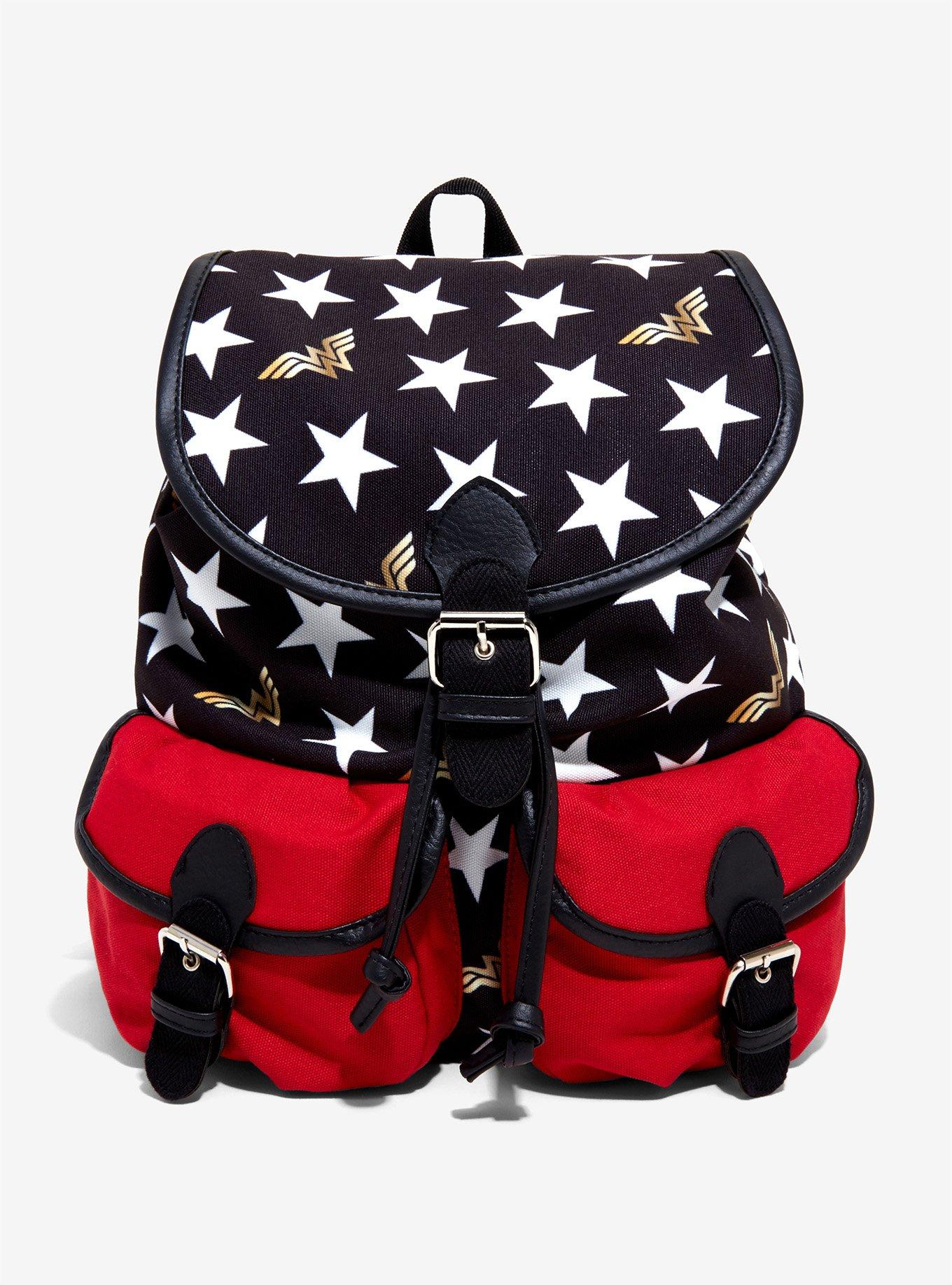 DC Comics Wonder Woman Slouch Backpack, , alternate