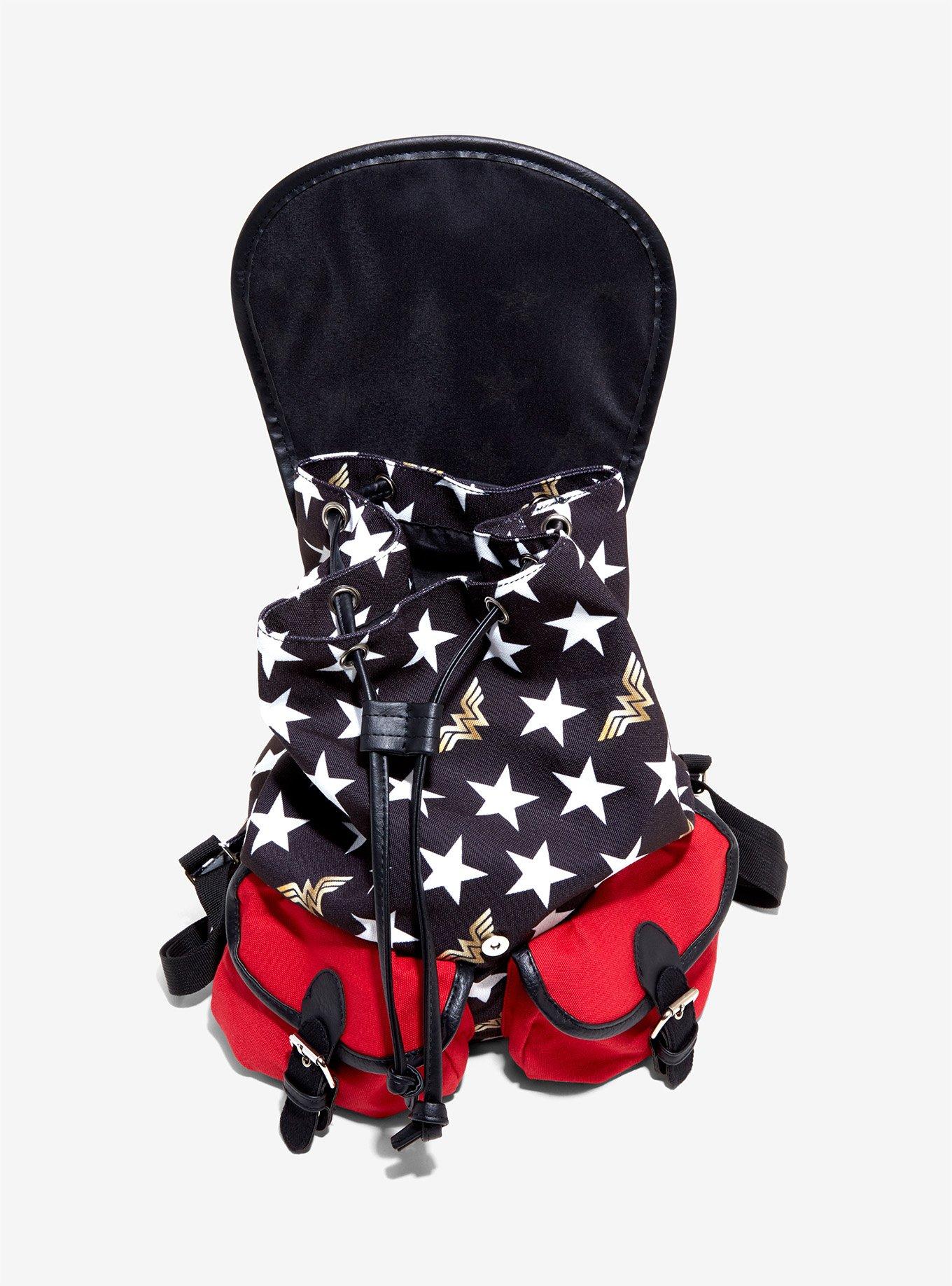 DC Comics Wonder Woman Slouch Backpack, , alternate