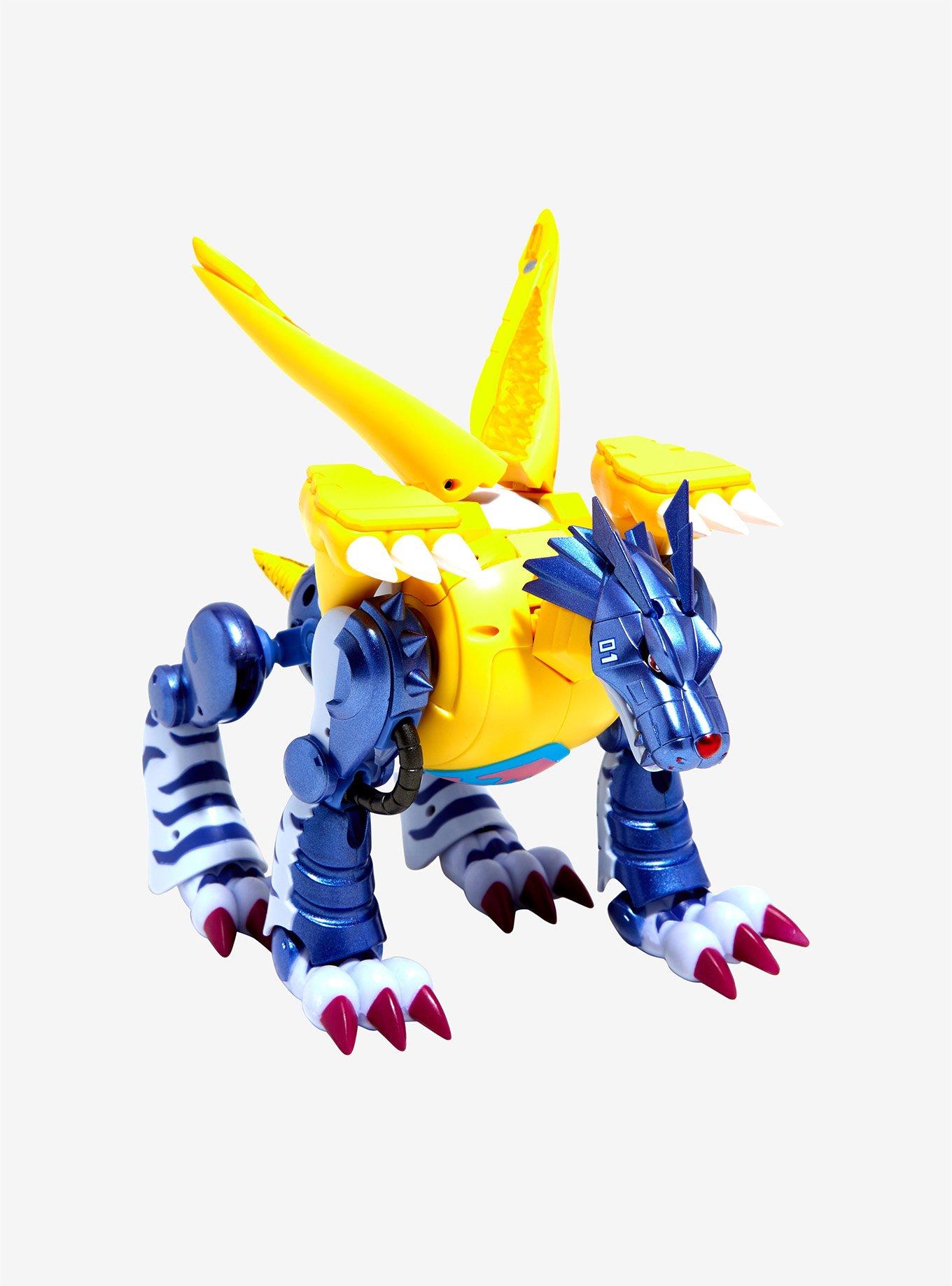 Digimon Adventure Digivolving Spirits Metal Garurumon Action Figure, , alternate