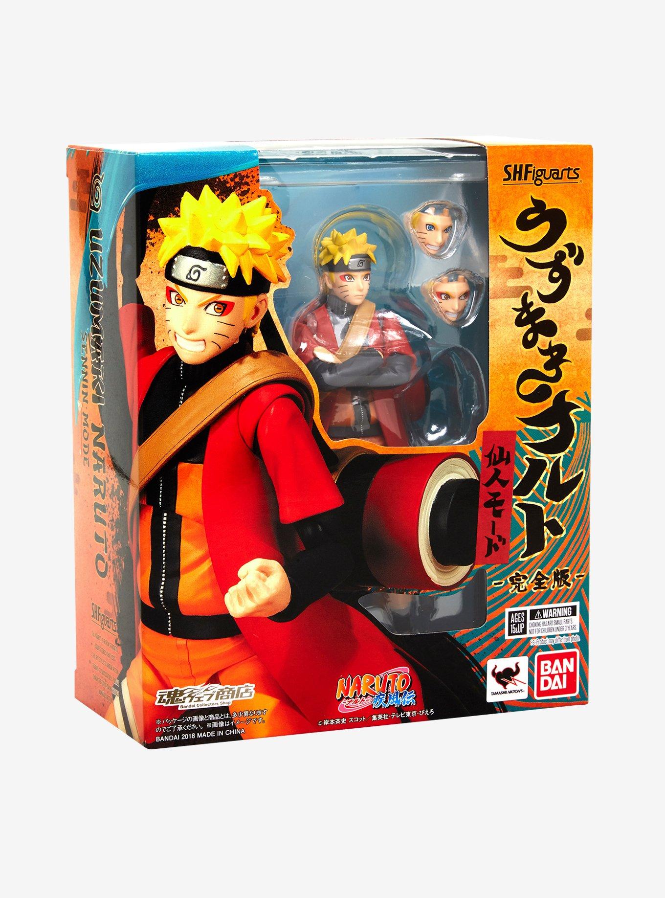 S.H. Figuarts Naruto Shippuden Naruto Uzumaki Action Figure, , alternate