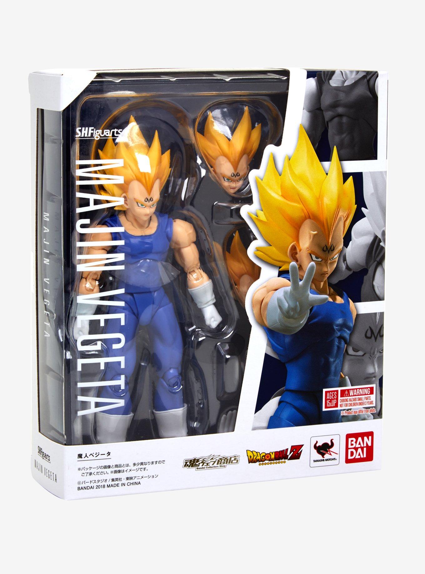 Dragon Ball Z Majin Vegeta S.H. Figuarts Action Figure, , alternate