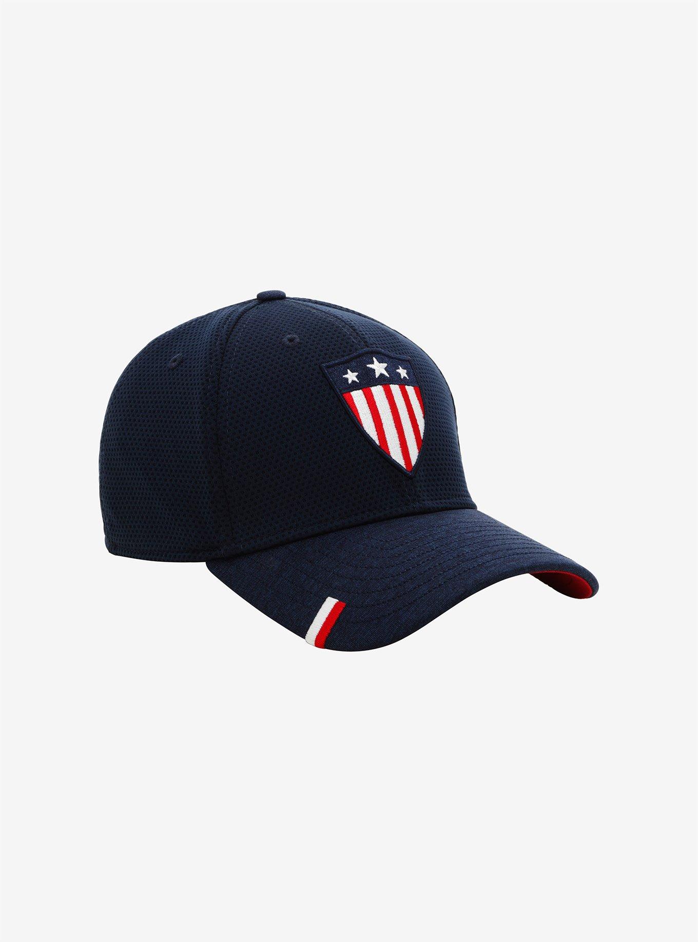 New Era Marvel Captain America Hat - BoxLunch Exclusive, , alternate