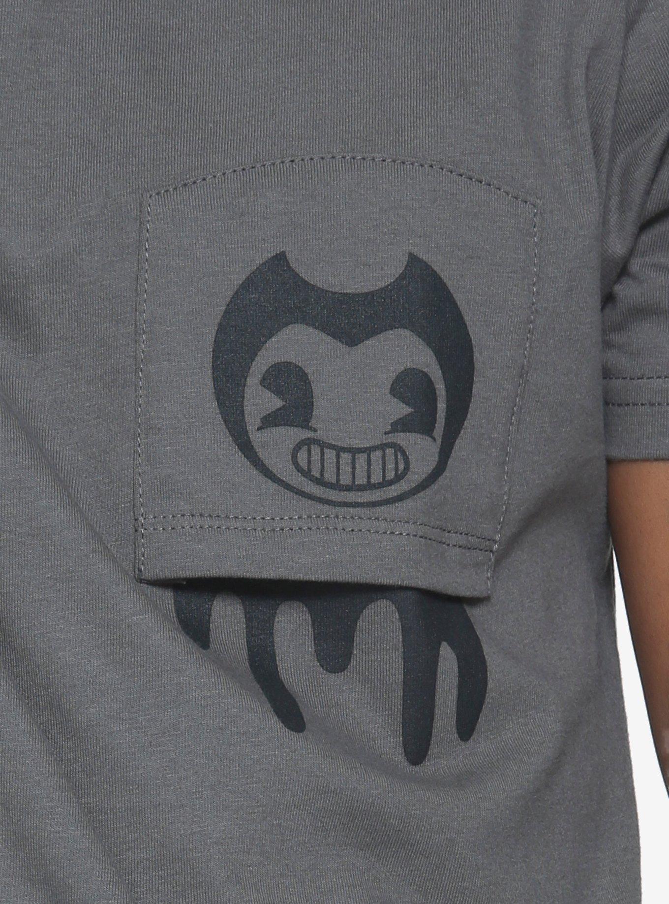 Bendy And The Ink Machine Pocket T-Shirt Hot Topic Exclusive, , alternate