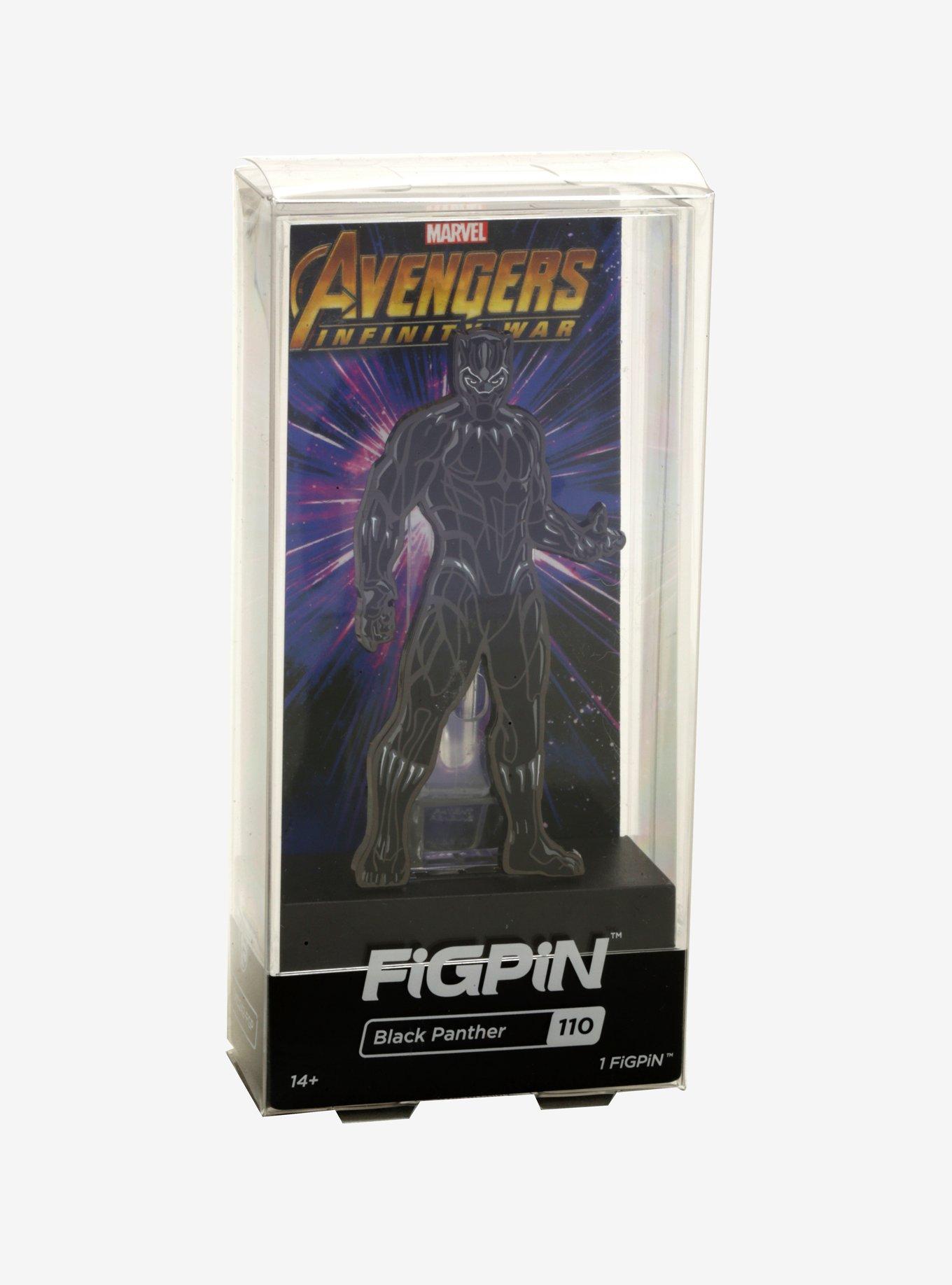 FiGPiN Marvel Avengers: Infinity War Black Panther Character Pin, , alternate