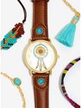 Disney Pocahontas Leather Watch And Bracelet Set - BoxLunch Exclusive, , alternate