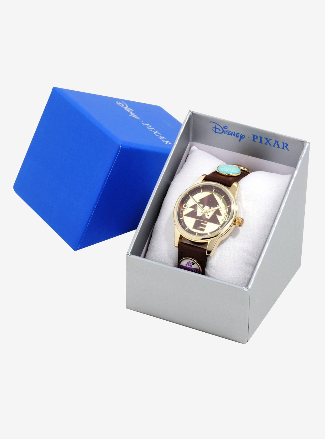 Disney Pixar Up Leather Button Watch - BoxLunch Exclusive, , alternate