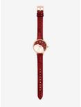 Beauty And The Beast Maroon And Gold Rose Watch - BoxLunch Exclusive, , alternate