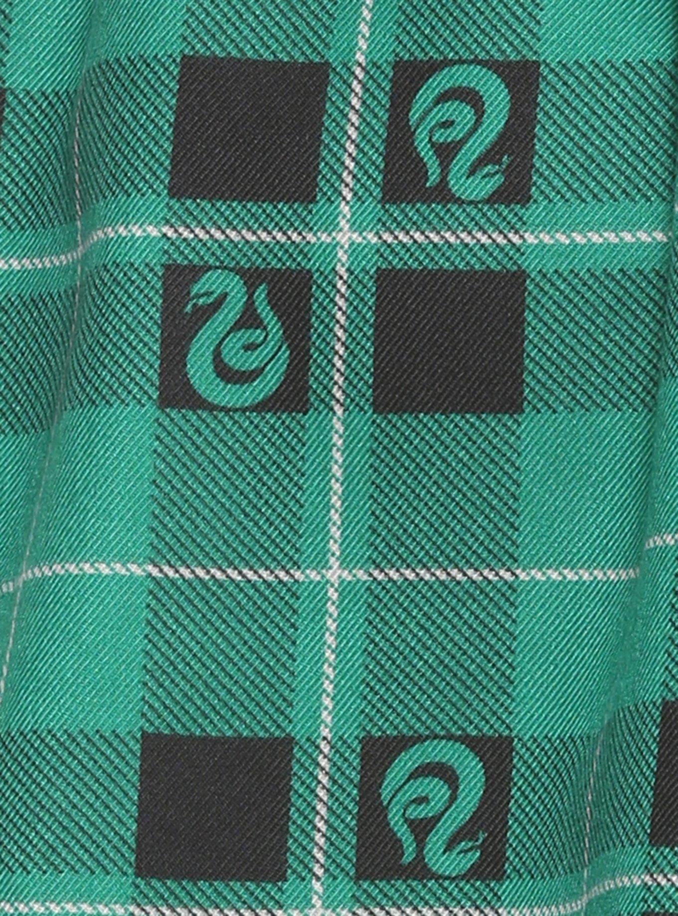 Harry Potter Slytherin Plaid Skirt, , alternate