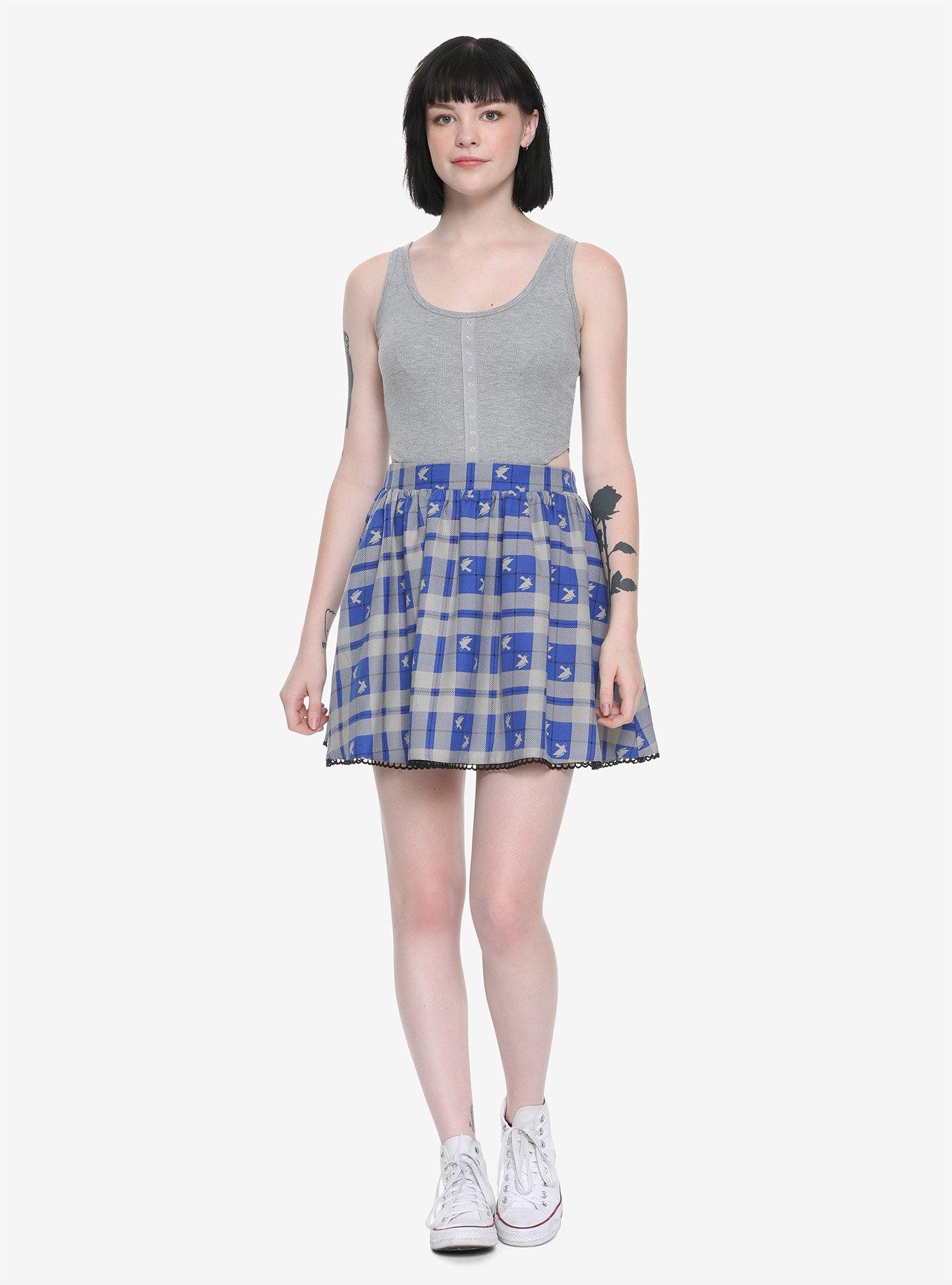 Harry Potter Ravenclaw Plaid Skirt, , alternate