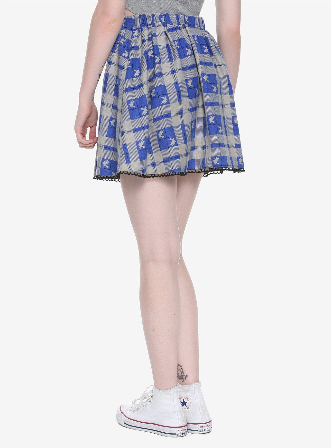 Harry Potter Ravenclaw Plaid Skirt, , alternate