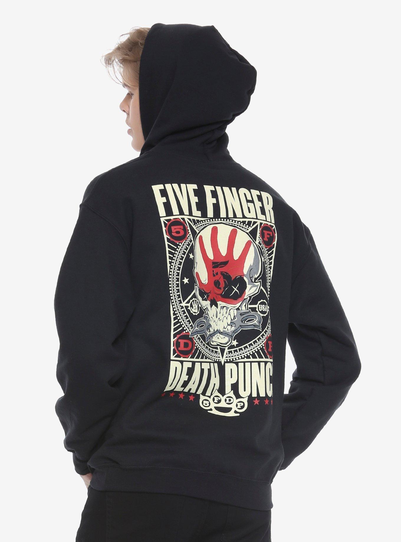 Five Finger Death Punch Stars Hoodie, , alternate