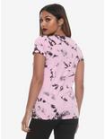 Blackbear Pink Tie-Dye Girls T-Shirt, PINK, alternate
