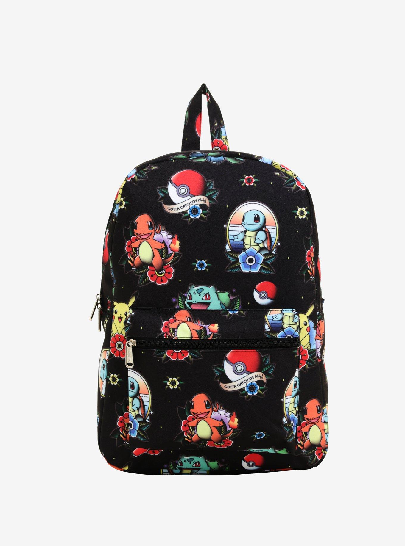 Loungefly Pokemon Tattoo Print Backpack, , alternate