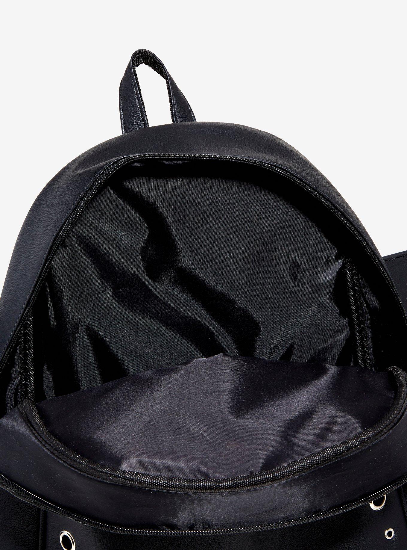 Black Bat Wing Backpack, , alternate