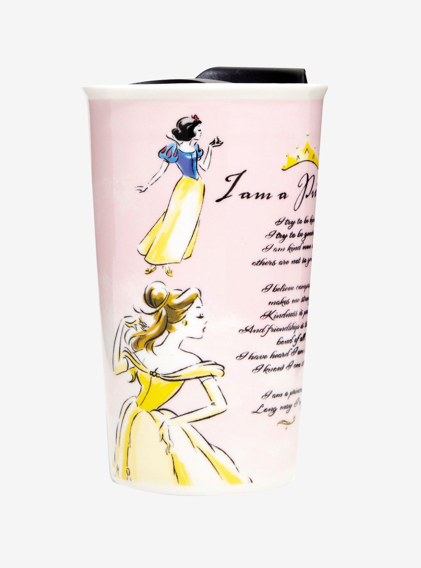 Disney Princesses I Am A Princess Travel Mug, , alternate