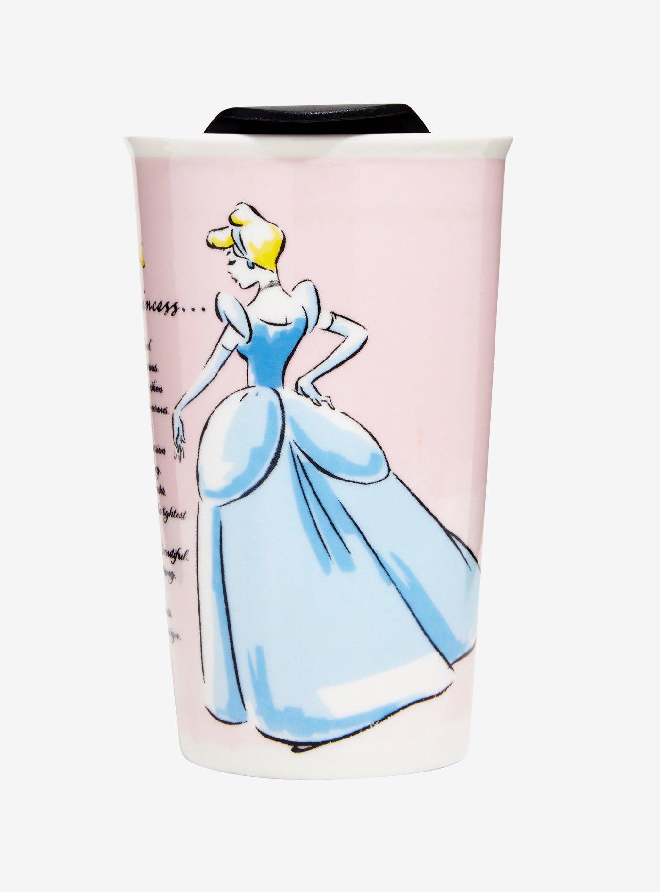 Disney Princesses I Am A Princess Travel Mug, , alternate