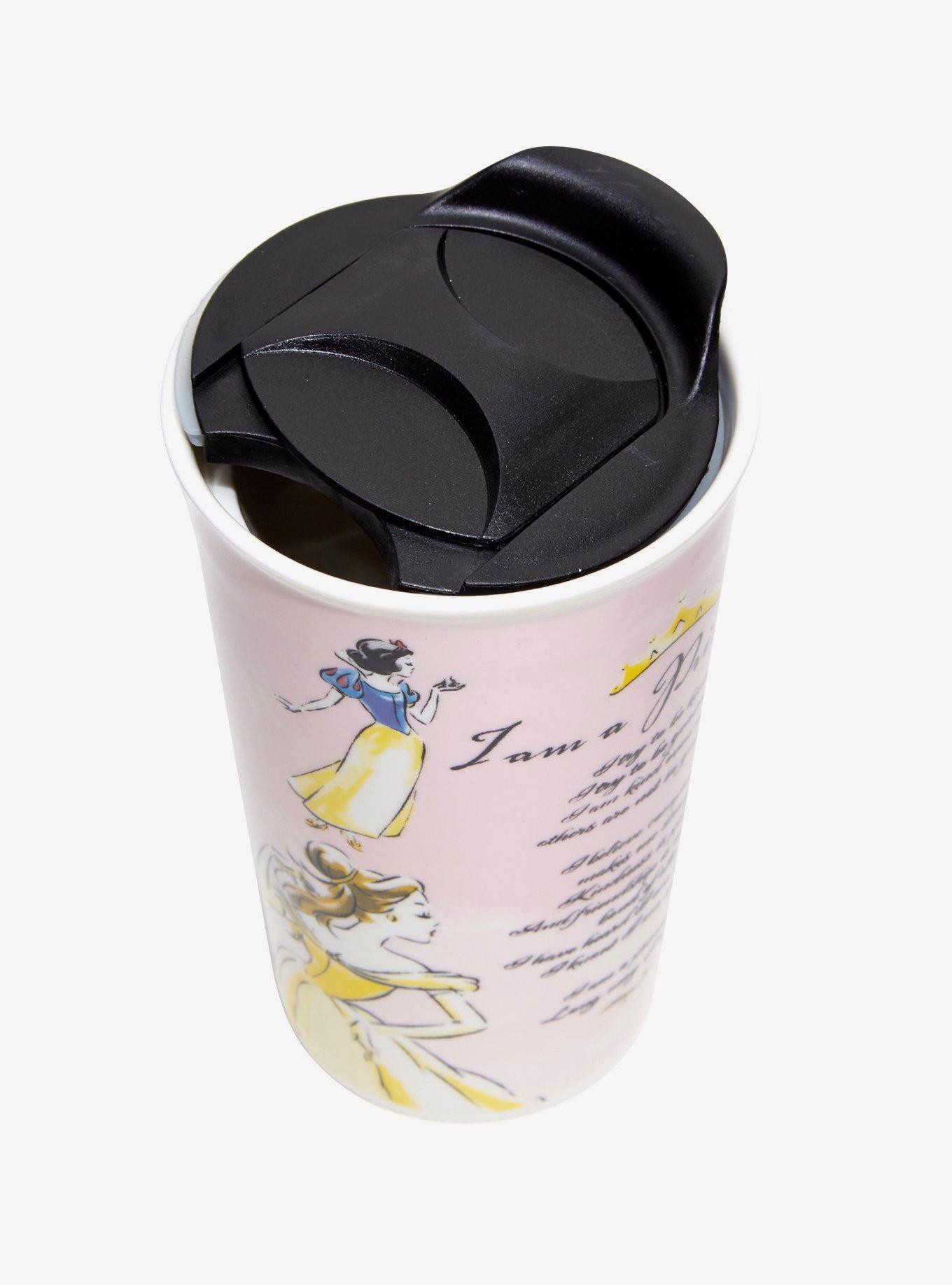 Disney Princesses I Am A Princess Travel Mug, , alternate