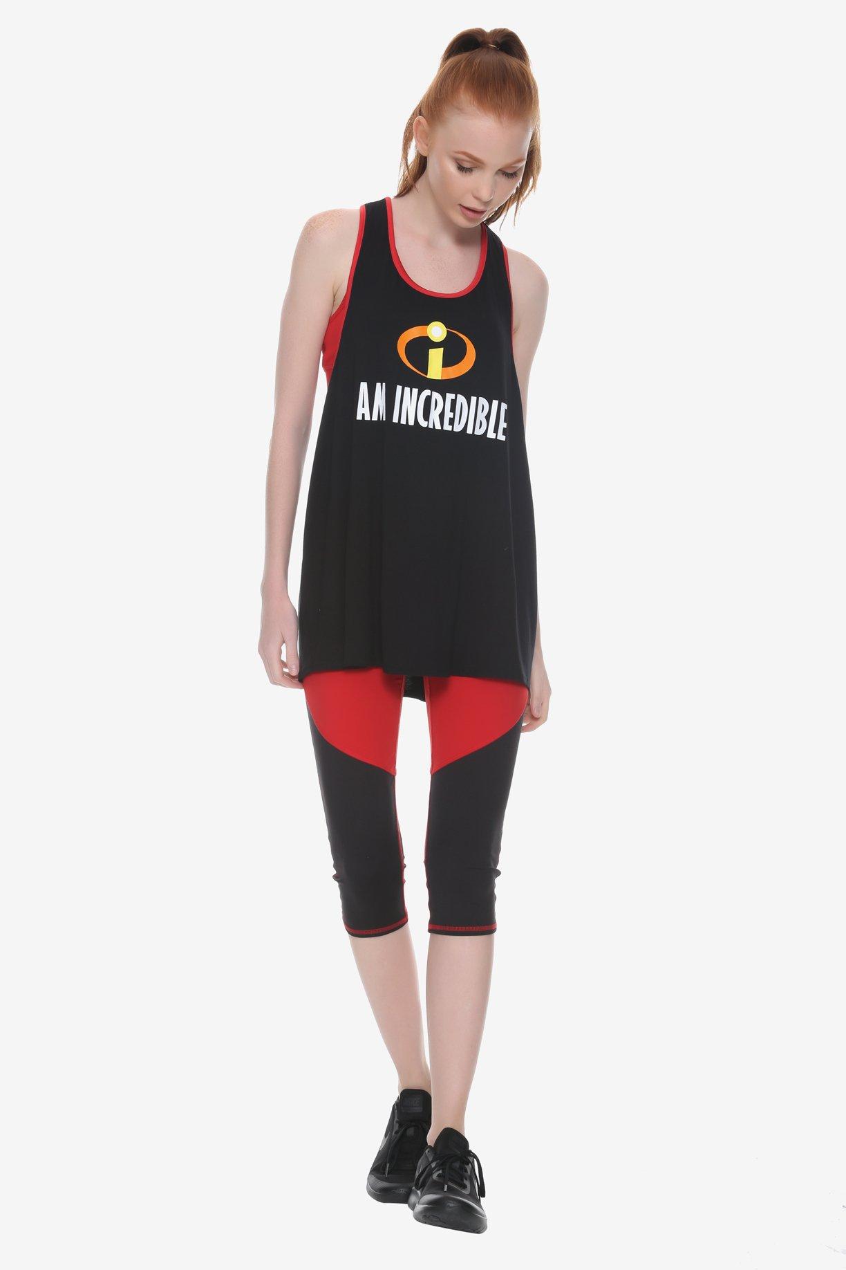 Disney Pixar The Incredibles I Am Incredible Tank Top, , alternate