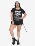 Harry Potter Bellatrix Lestrange Wanted Poster Girls T-Shirt Plus Size, , alternate