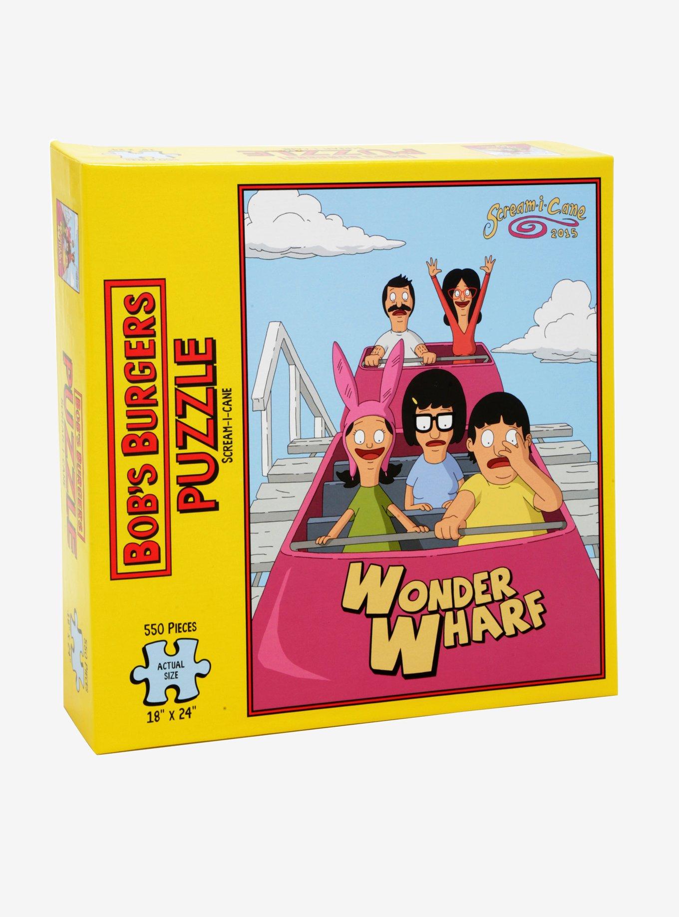 Bob's Burgers Wonder Wharf 550 Piece Puzzle, , alternate