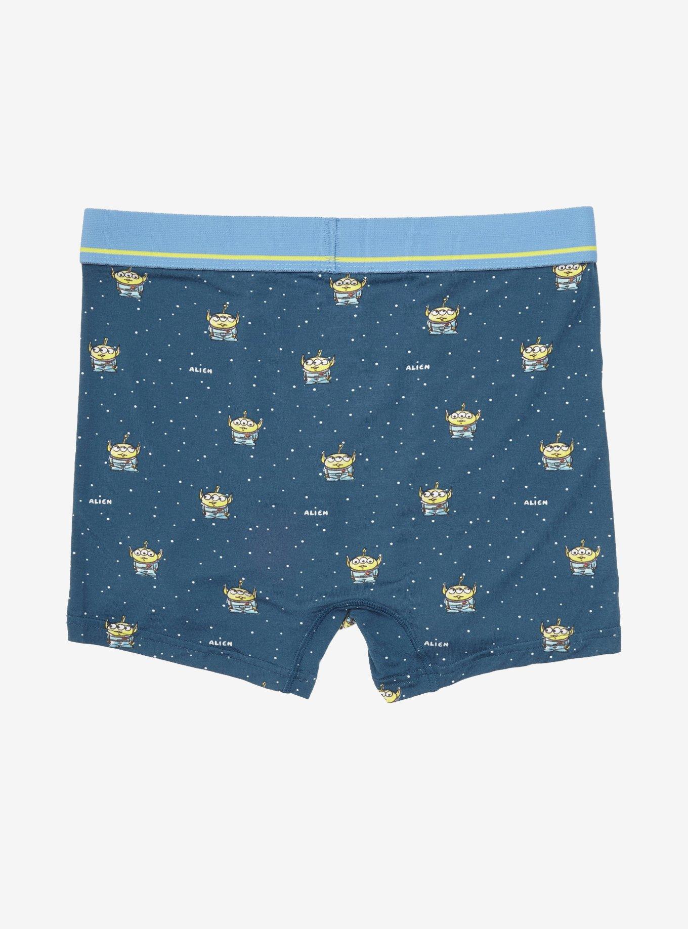 Disney Pixar Toy Story Sketch Aliens Boxer Briefs - BoxLunch Exclusive, , alternate