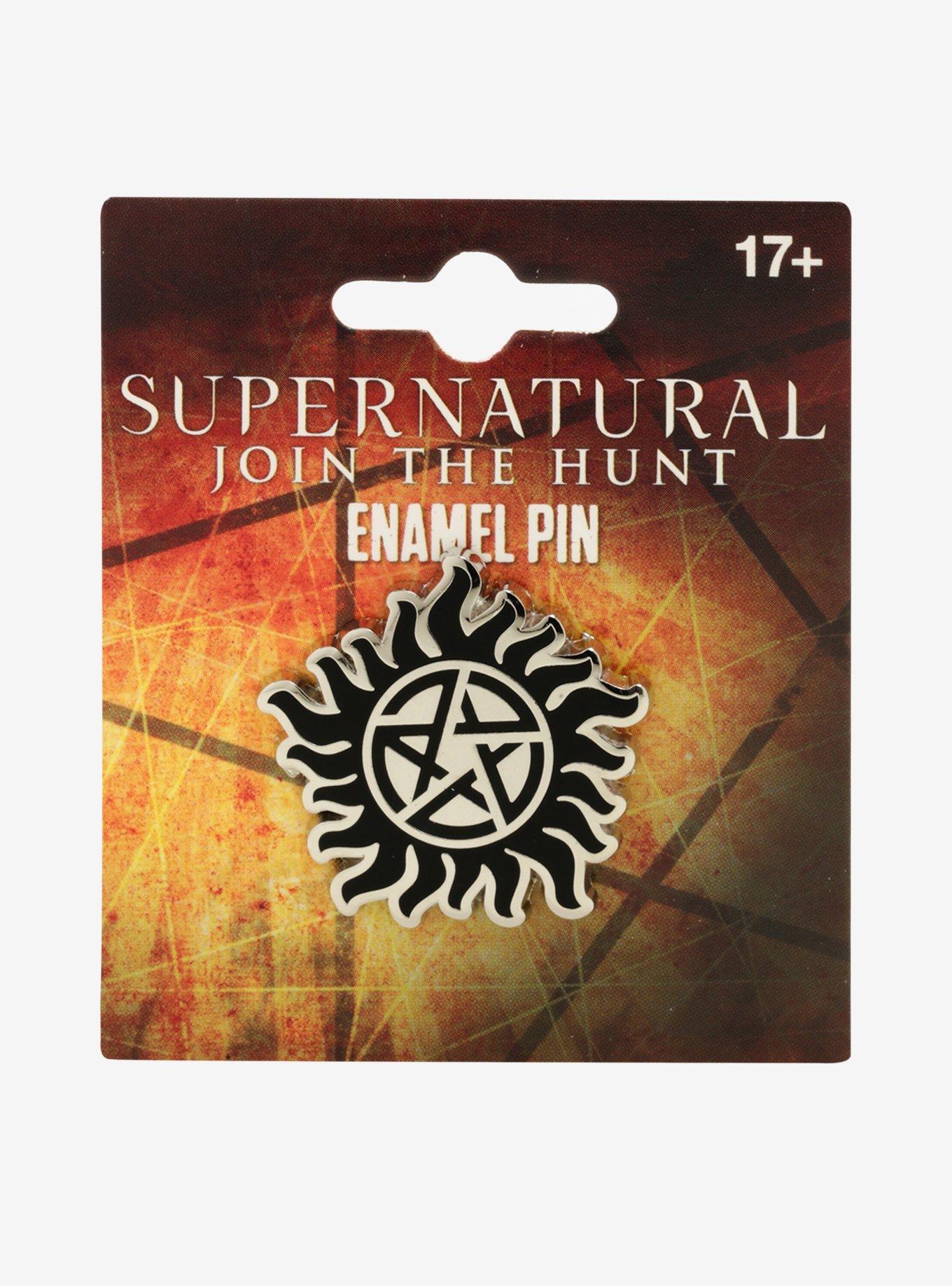 Supernatural Anti-Possession Symbol Pin, , alternate