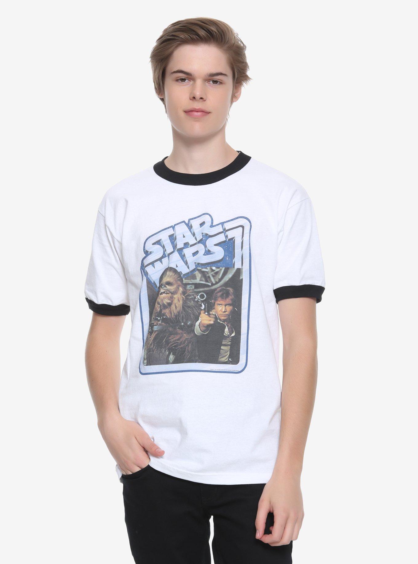 Star Wars Han & Chewie Ringer T-Shirt, , alternate