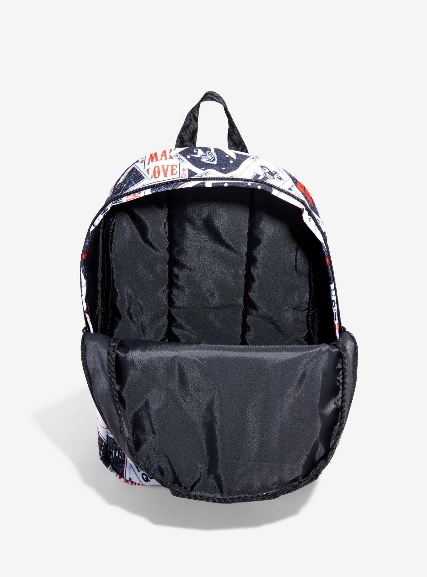 DC Comics Harley Quinn Card Backpack, , alternate