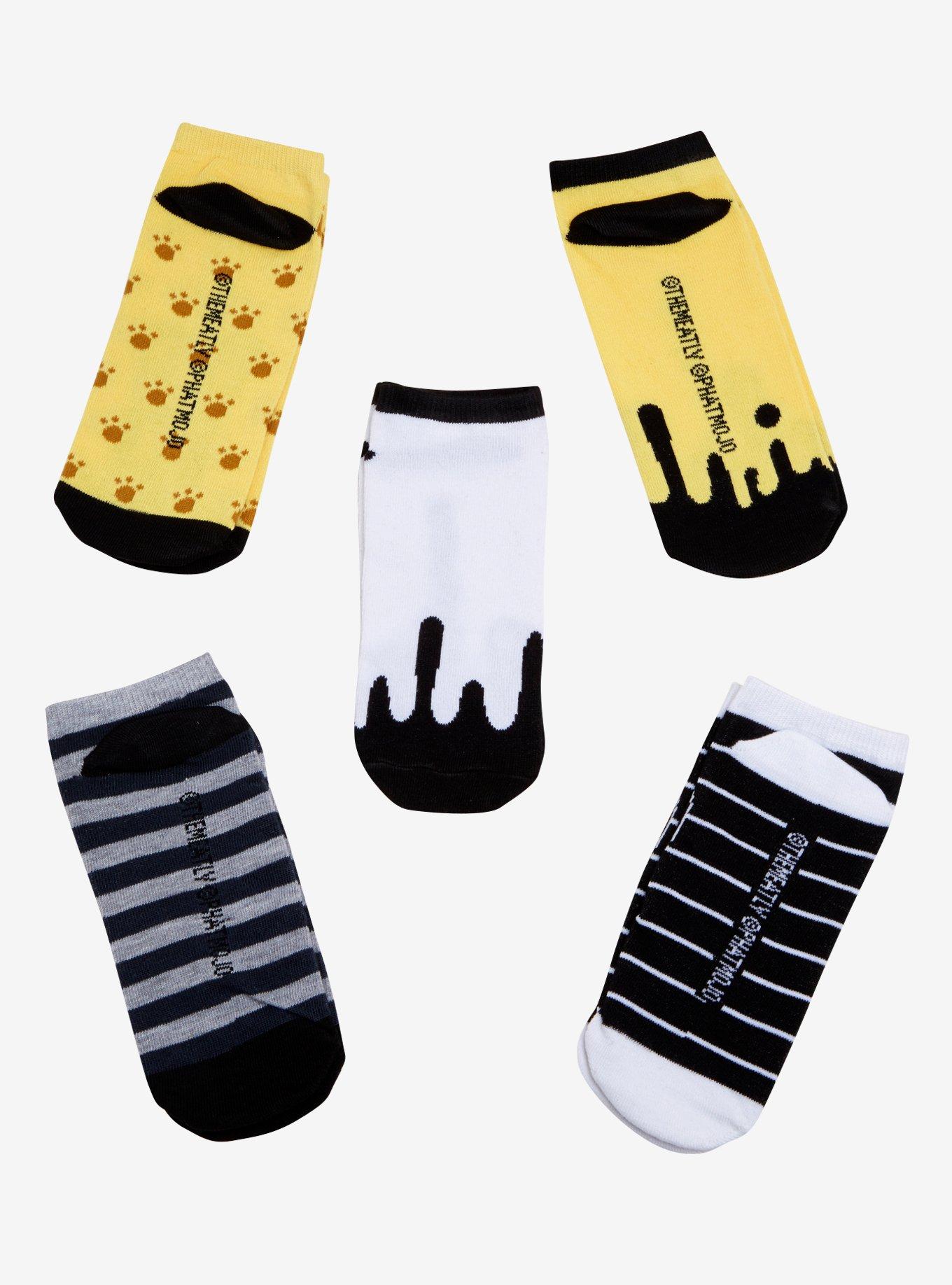 Bendy And The Ink Machine No-Show Socks 5 Pair, , alternate