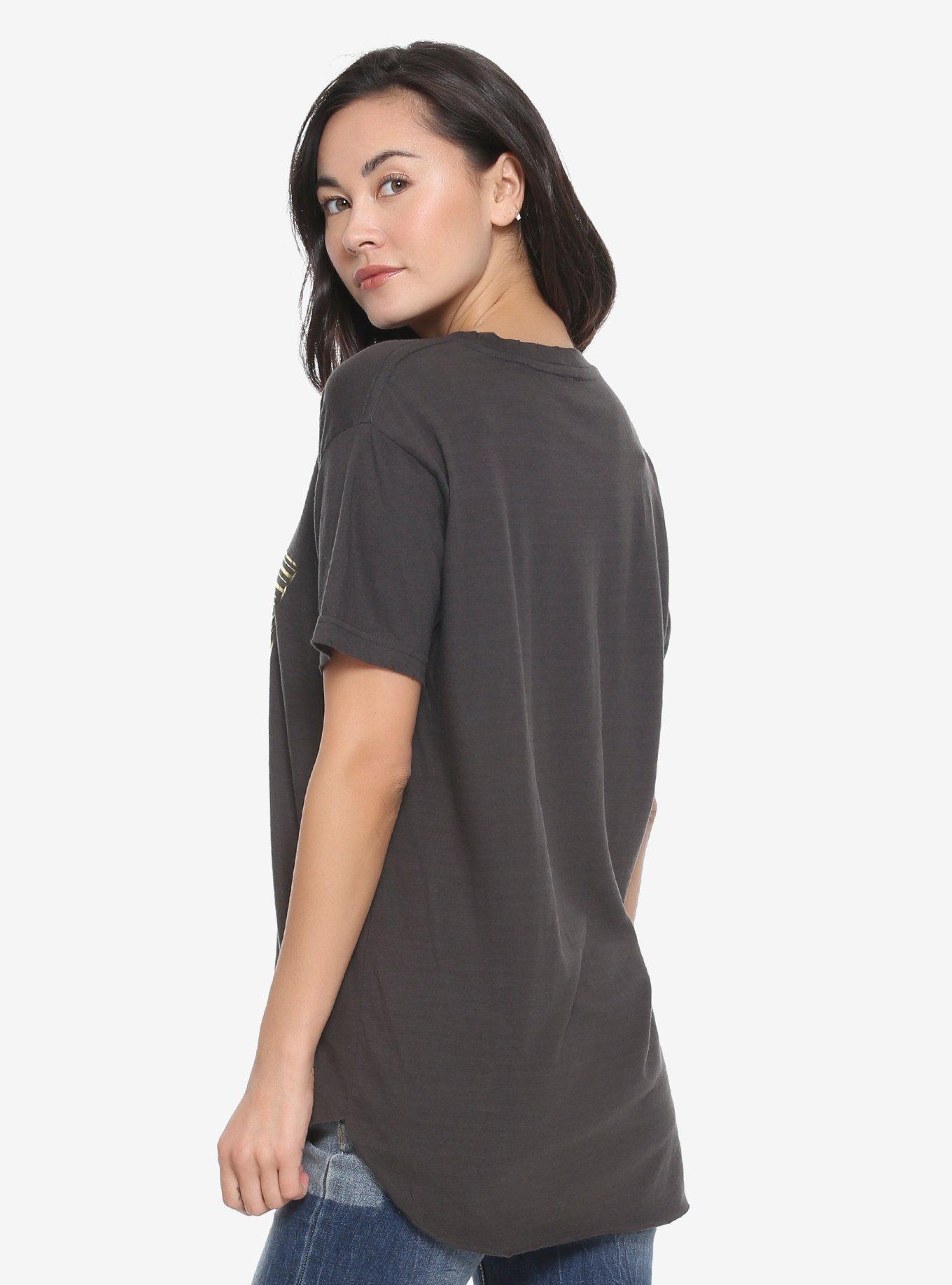 DC Comics Wonder Woman Gold Foil Womens Tee - BoxLunch Exclusive, , alternate