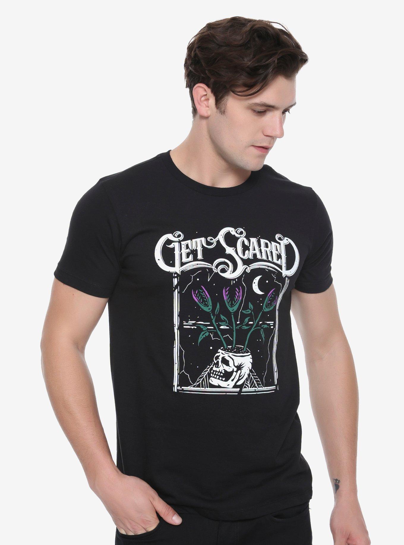 Get Scared Skull T-Shirt, , alternate
