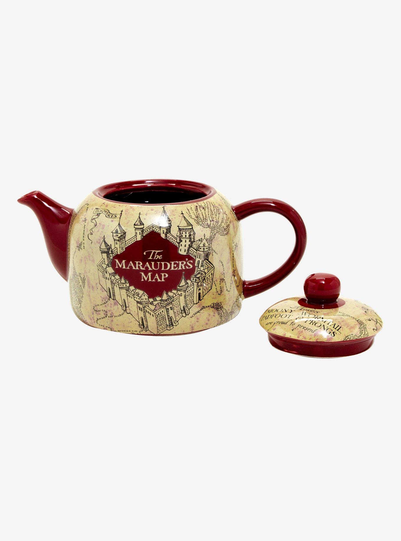 Harry Potter Marauder's Map Ceramic Teapot 