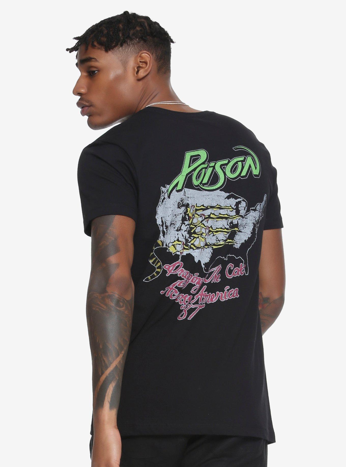 Poison Skull Banner T-Shirt, , alternate