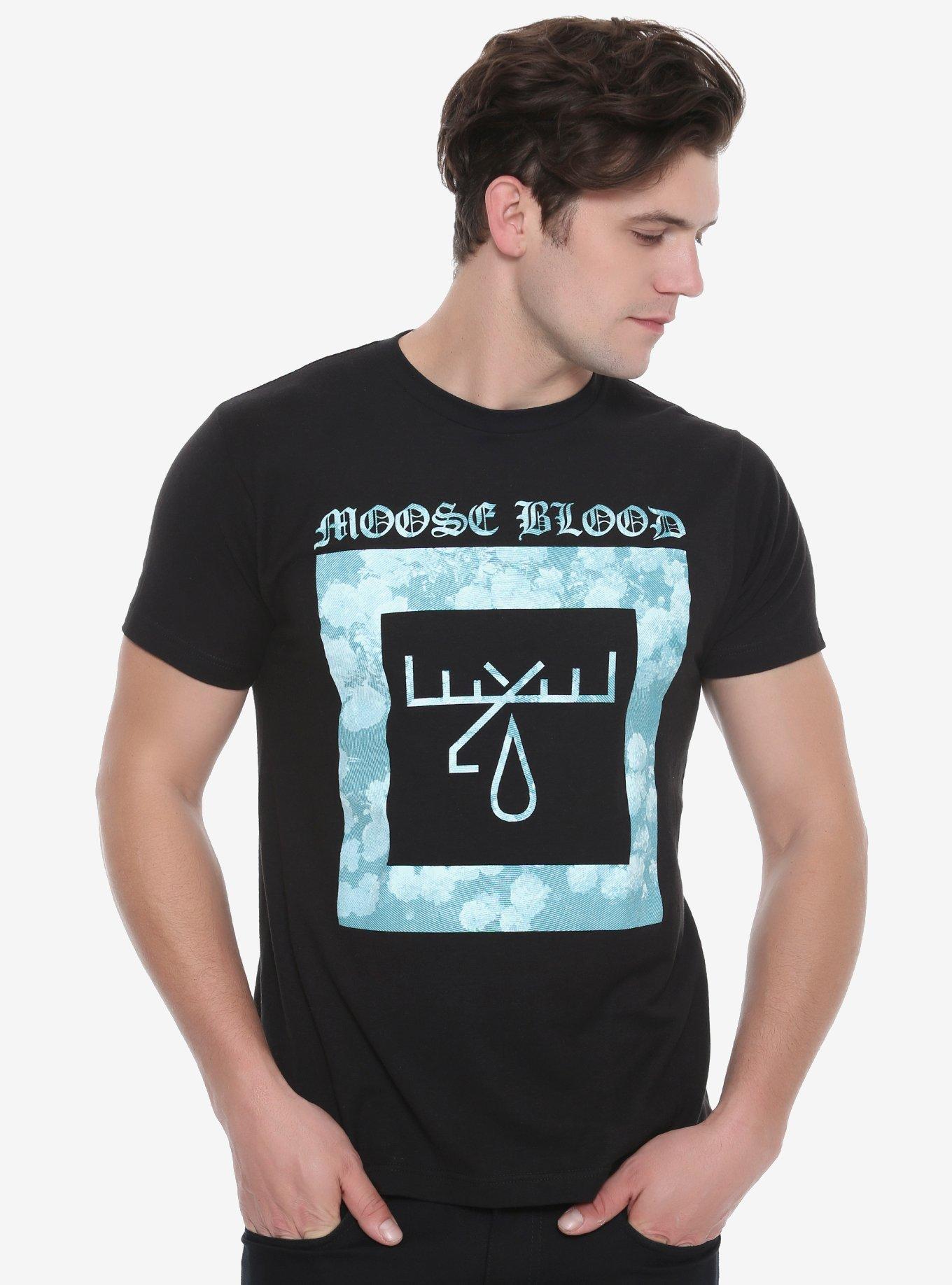 Mooseblood Floral Logo T-Shirt, , alternate