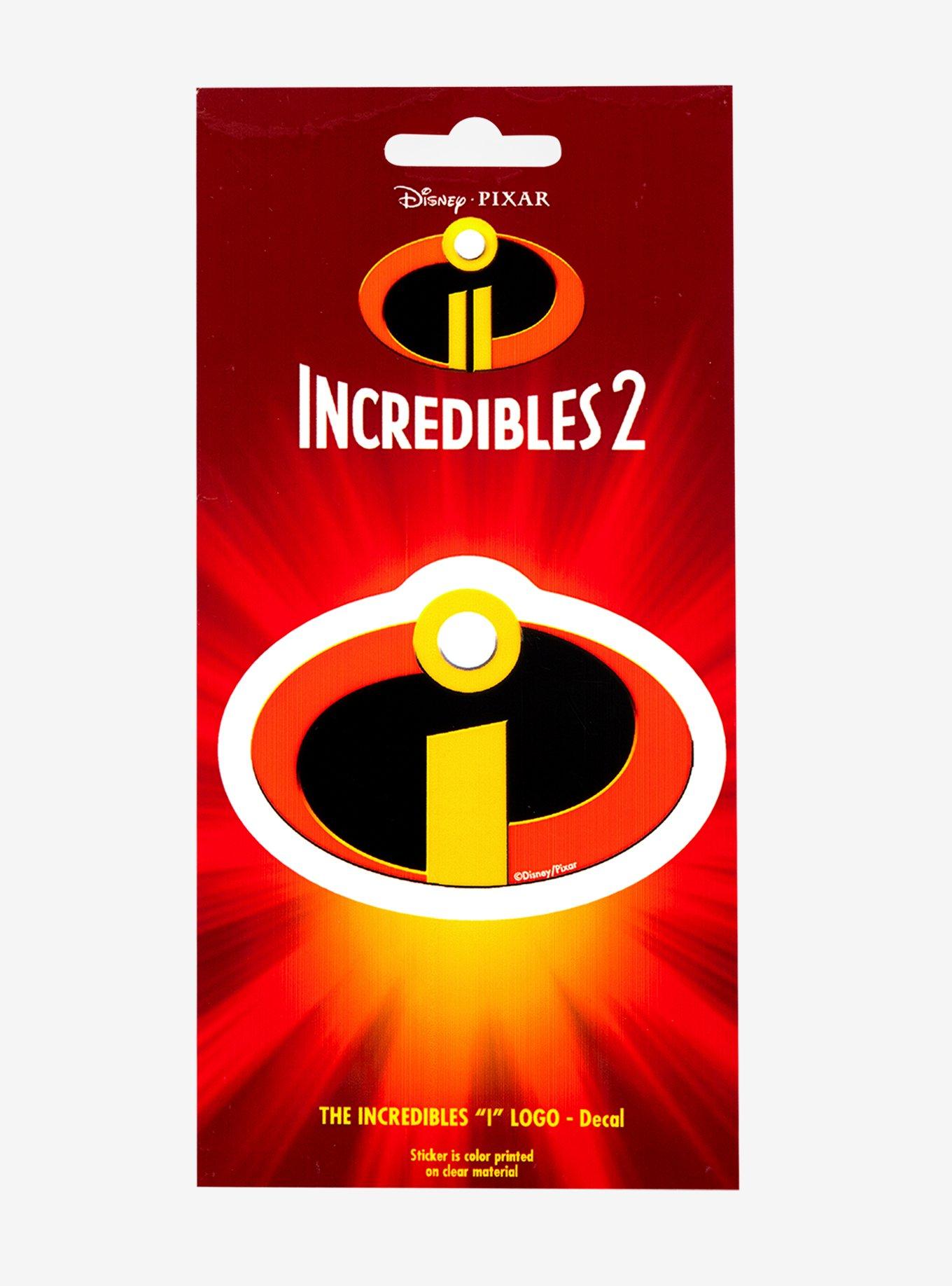 Disney Pixar Incredibles Logo Decal, , alternate