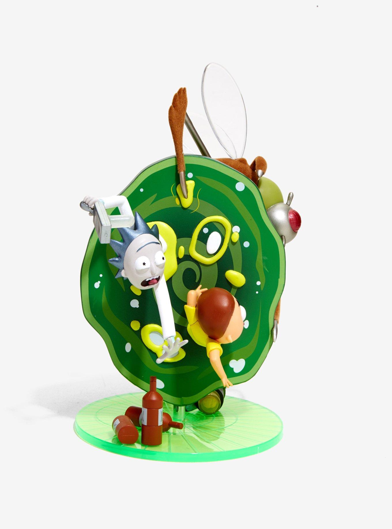 Kidrobot x Rick And Morty Collectible Vinyl Art Figure Hot Topic Exclusive, , alternate