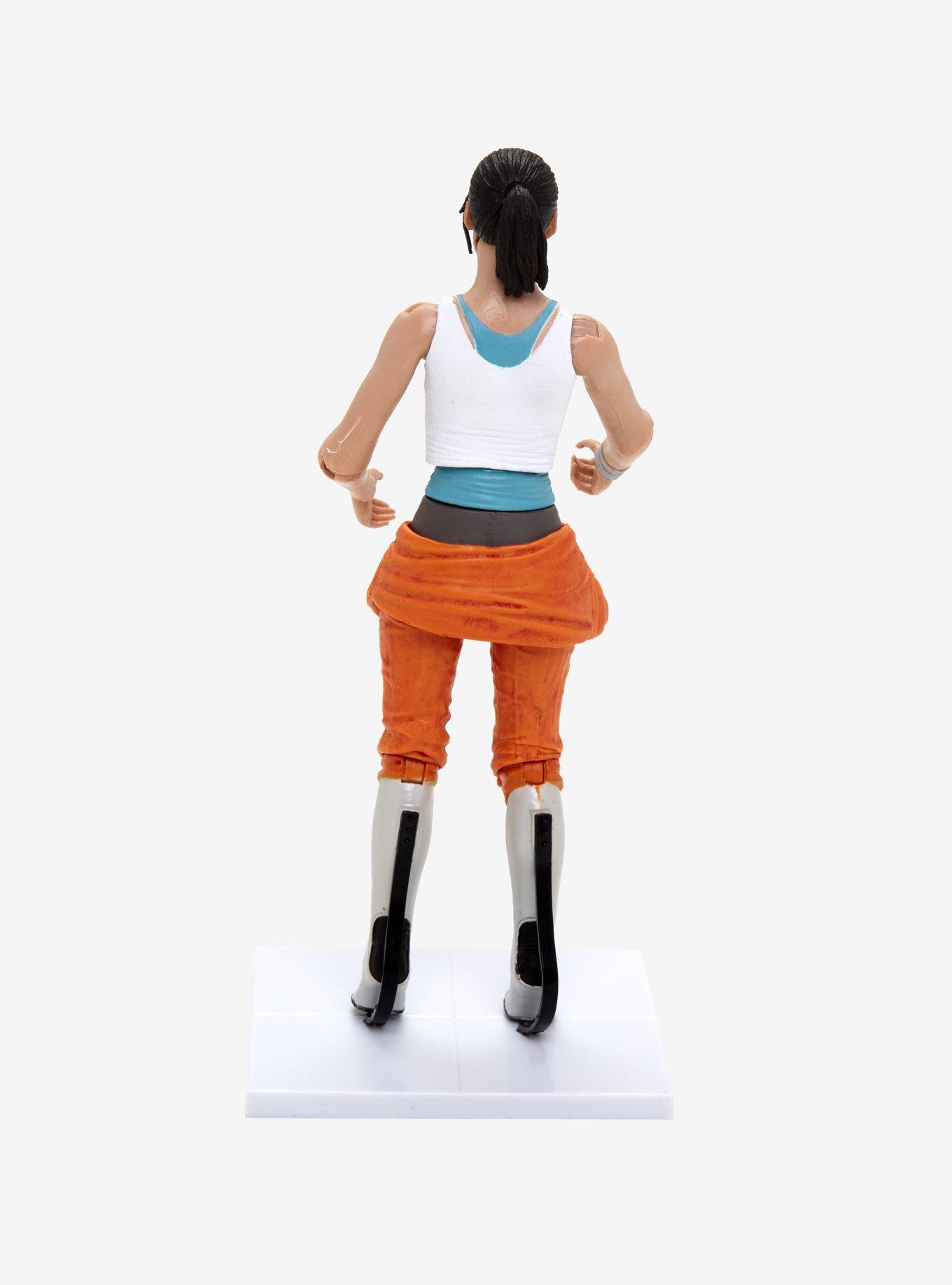 Portal 2 Chell Poseable Light Up Figure, , alternate