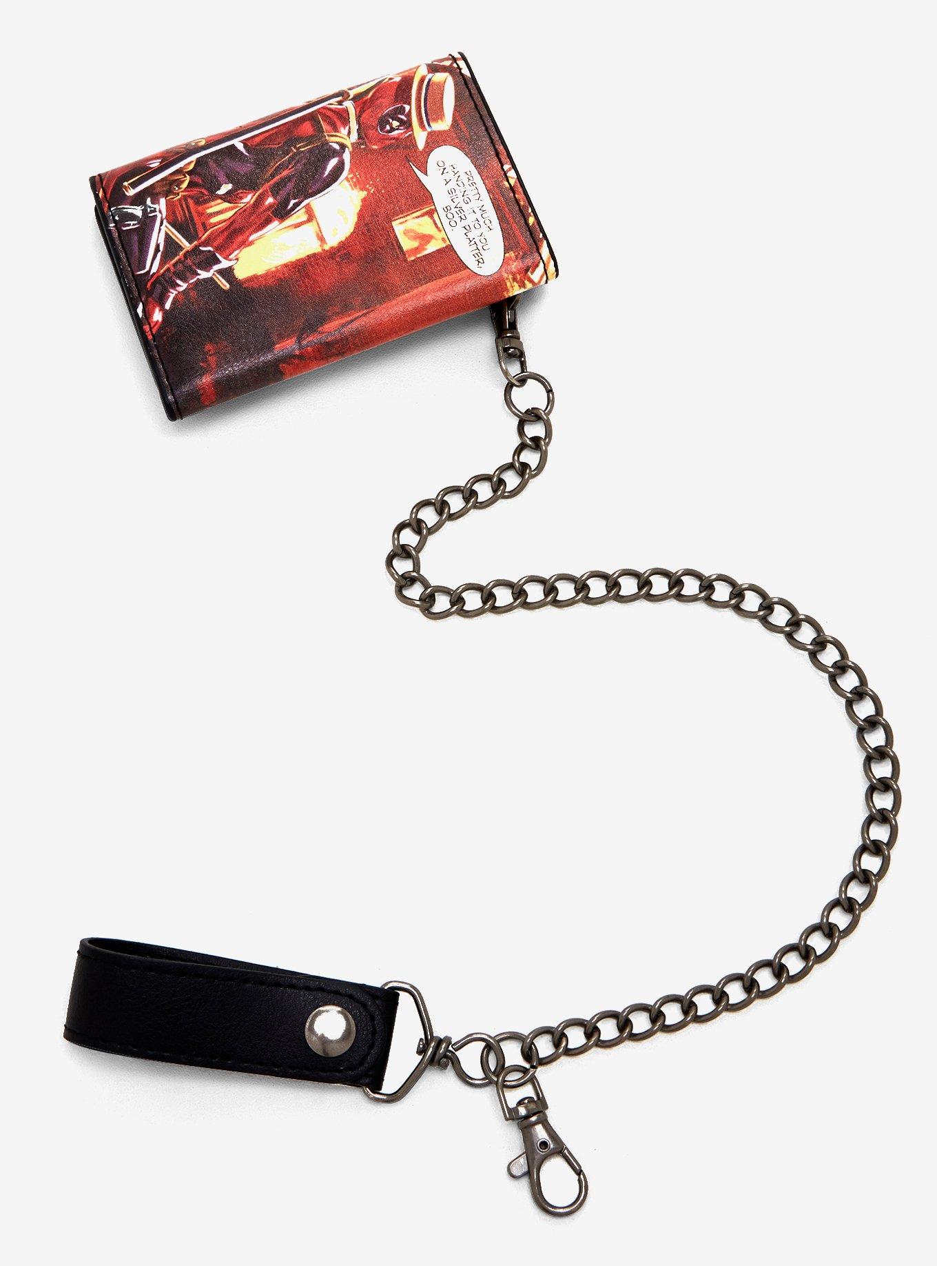 Deadpool Fire Chain Wallet, , alternate