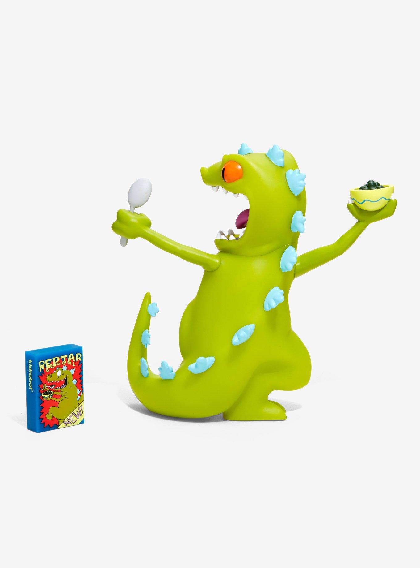 Kidrobot x Rugrats Reptar Vinyl Art Figure, , alternate