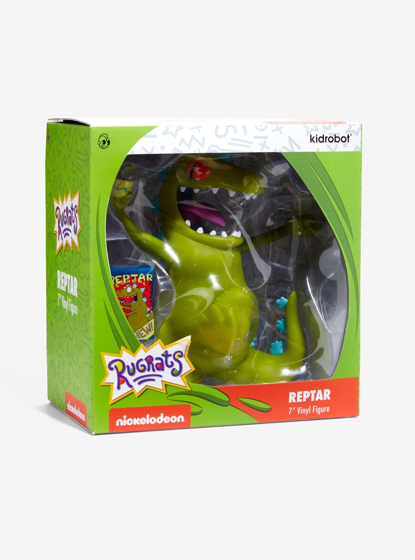 Kidrobot x Rugrats Reptar Vinyl Art Figure, , alternate