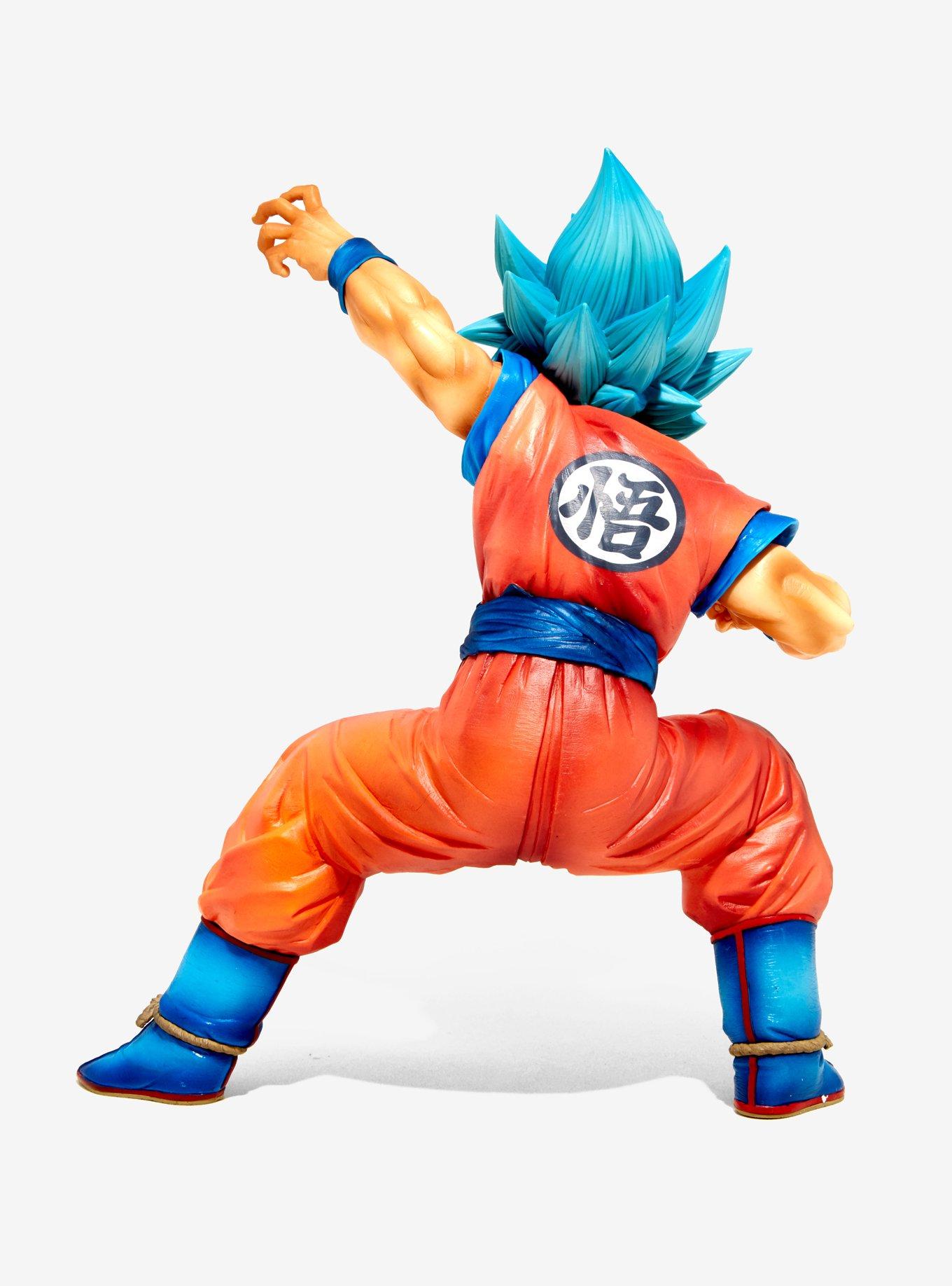 Dragon Ball Super King Clustar Super Saiyan God Super Saiyan Goku Big Size Figure, , alternate