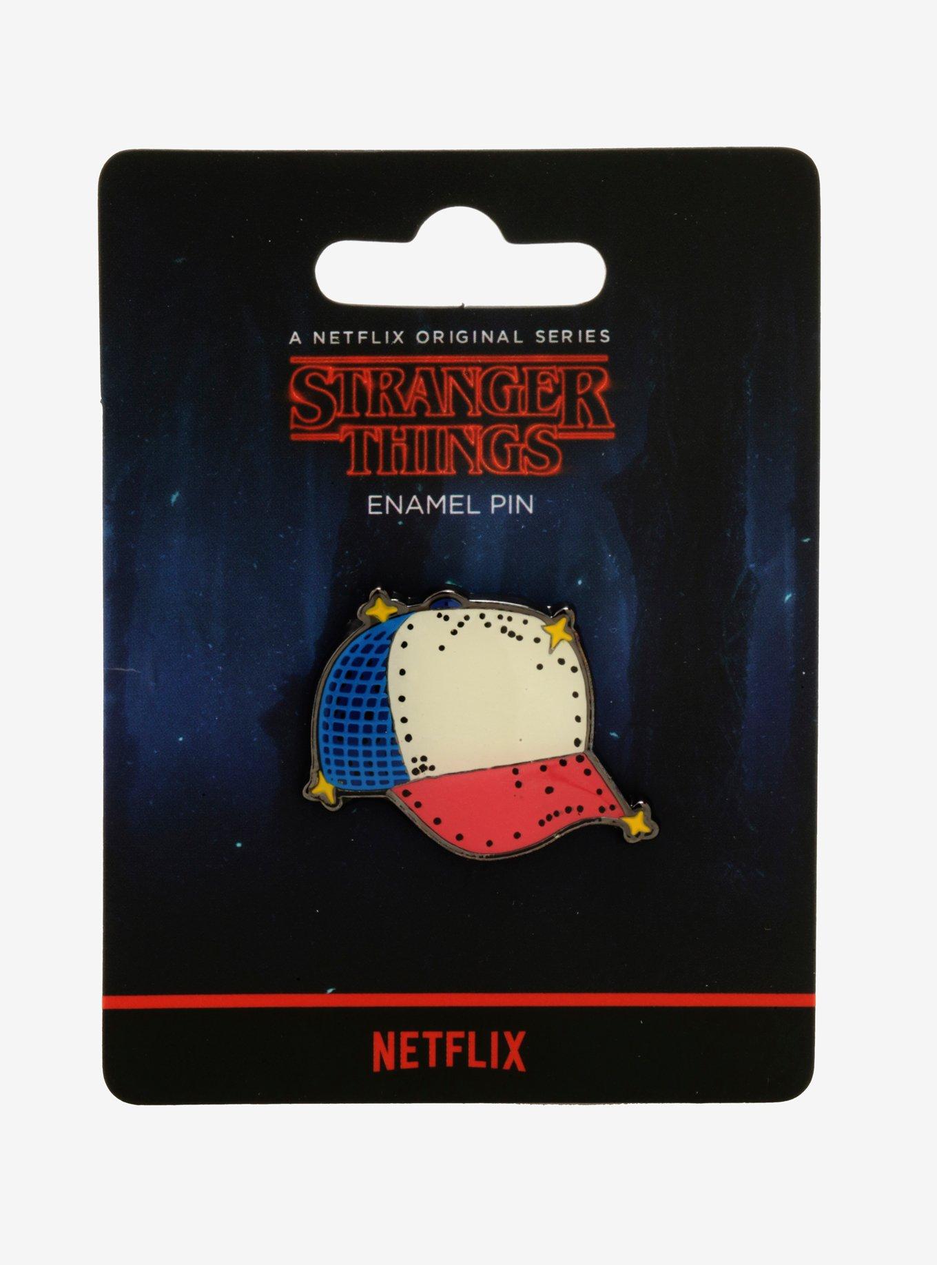 Stranger Things Dustin Hat Enamel Pin, , alternate