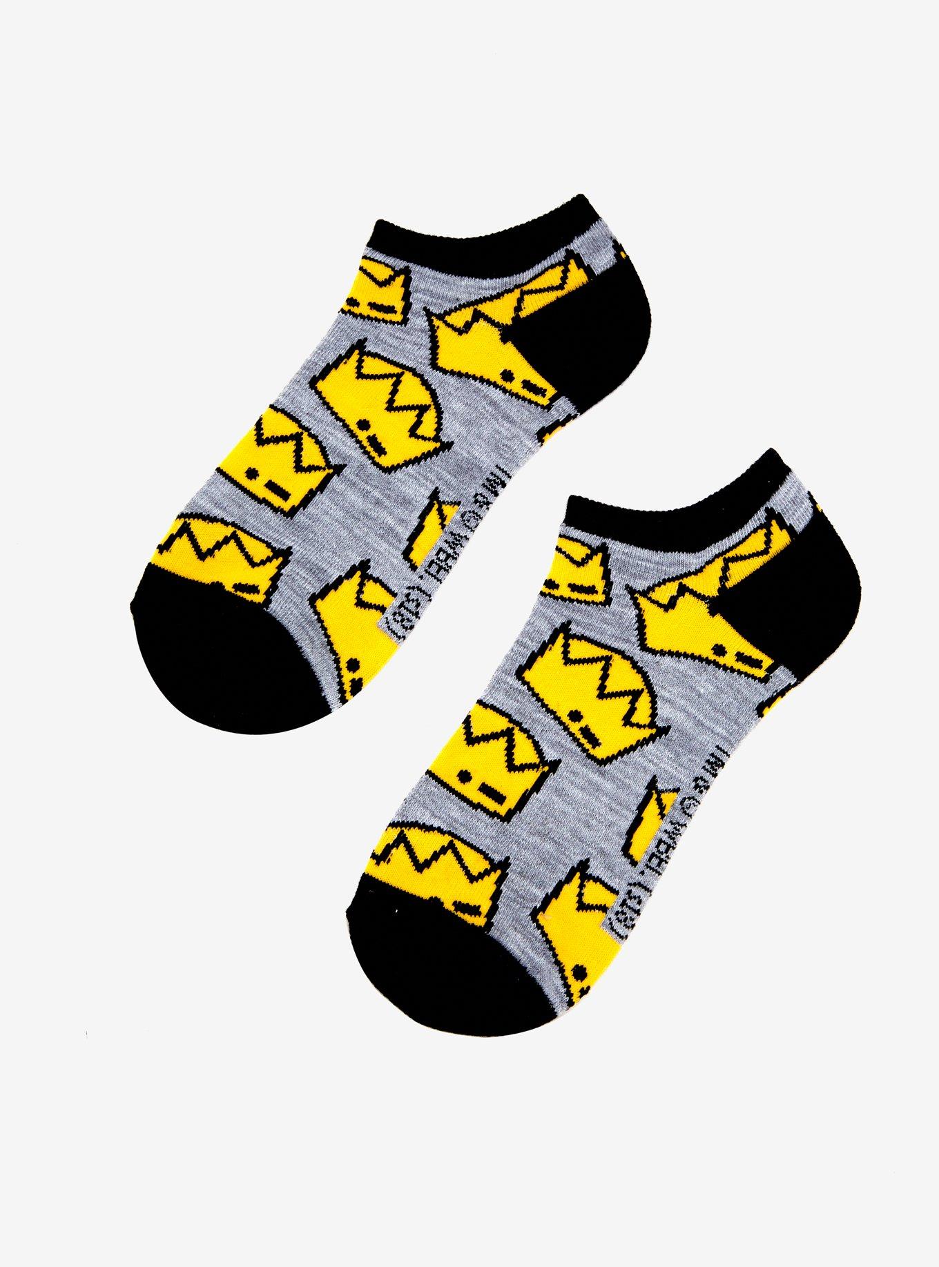 Riverdale Jughead Tossed Crowns No-Show Socks Hot Topic Exclusive, , alternate