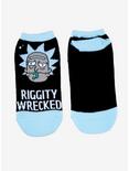 Rick And Morty Riggity Wrecked No-Show Socks, , alternate